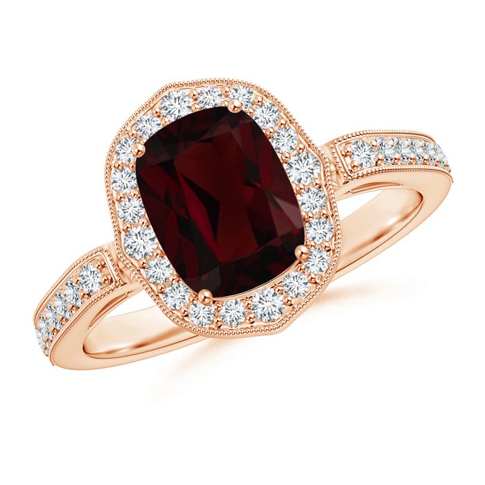 A - Garnet / 1.92 CT / 14 KT Rose Gold