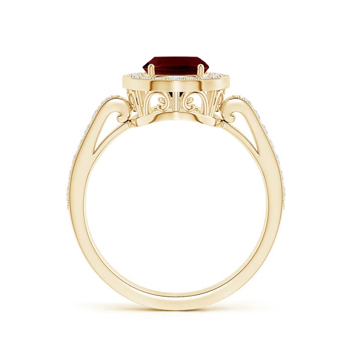 A - Garnet / 1.92 CT / 14 KT Yellow Gold