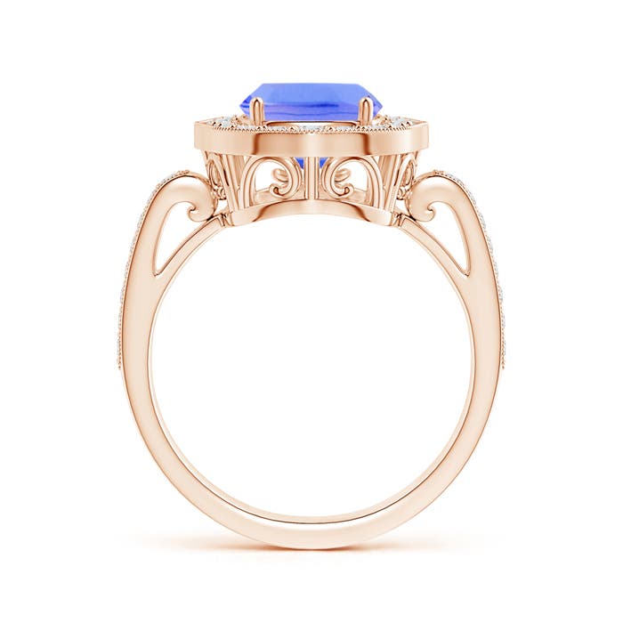 AA - Tanzanite / 3.08 CT / 14 KT Rose Gold