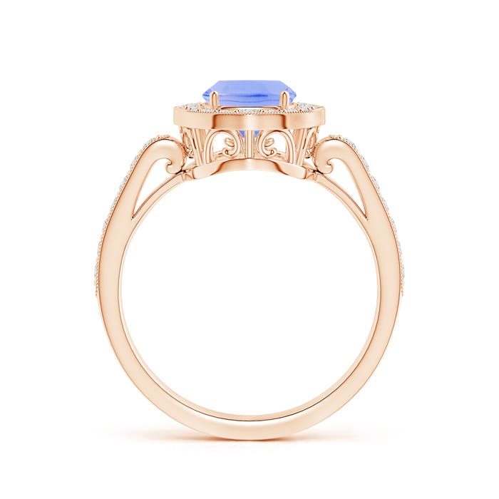 A - Tanzanite / 1.92 CT / 14 KT Rose Gold