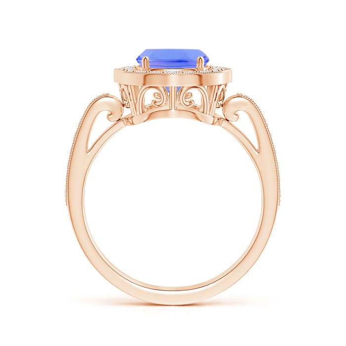 AA - Tanzanite / 2.84 CT / 14 KT Rose Gold