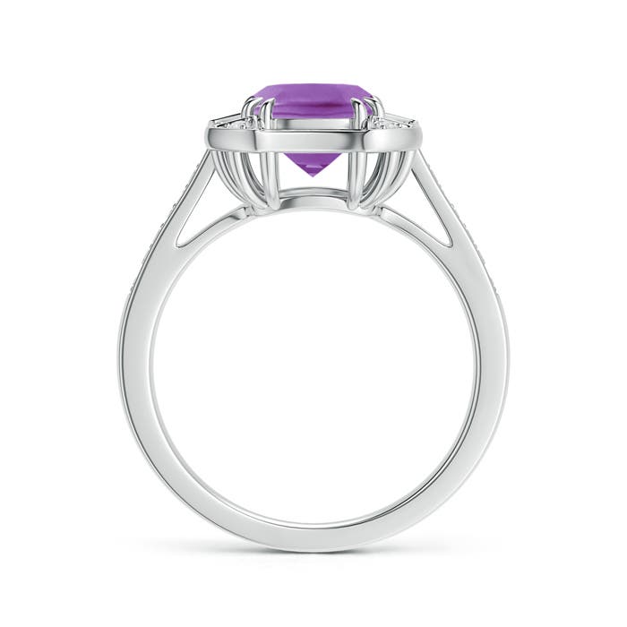 A - Amethyst / 1.62 CT / 14 KT White Gold