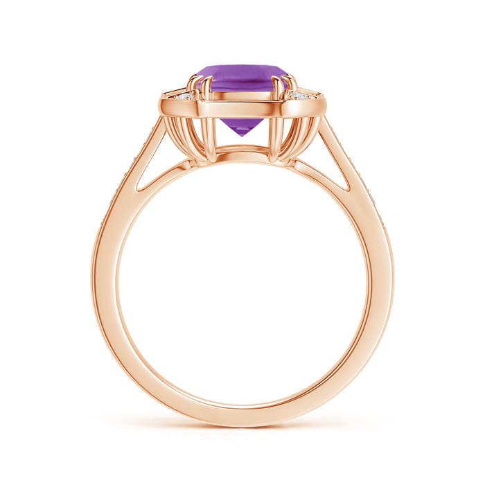 AA - Amethyst / 1.62 CT / 14 KT Rose Gold