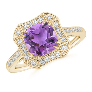 Cushion AA Amethyst