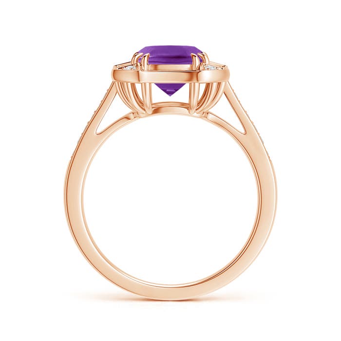 AAA - Amethyst / 1.62 CT / 14 KT Rose Gold