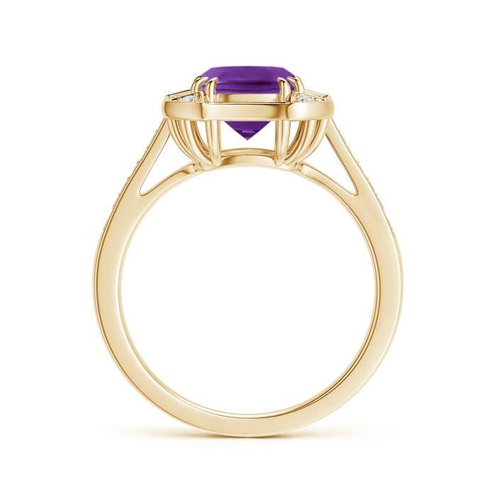 AAAA - Amethyst / 1.62 CT / 14 KT Yellow Gold