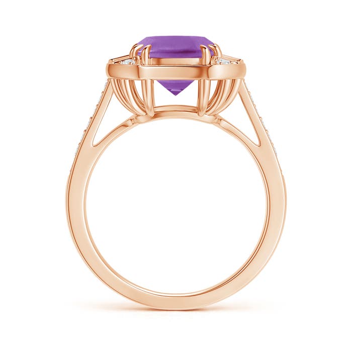 A - Amethyst / 2.54 CT / 14 KT Rose Gold