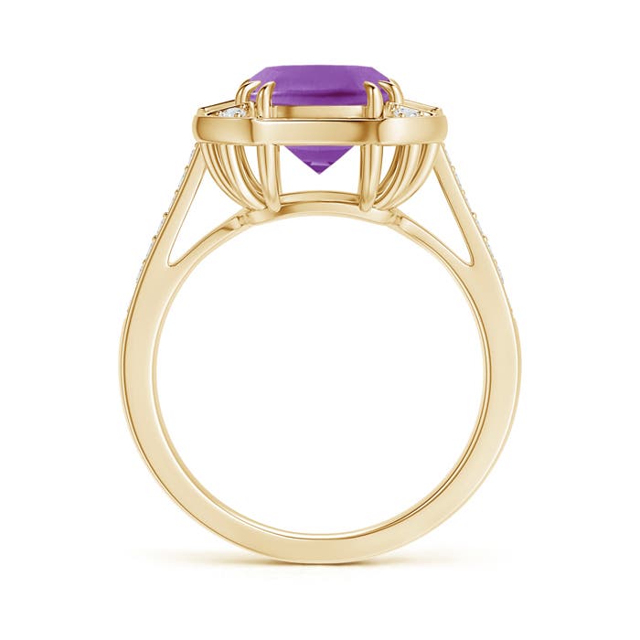 AA - Amethyst / 2.54 CT / 14 KT Yellow Gold