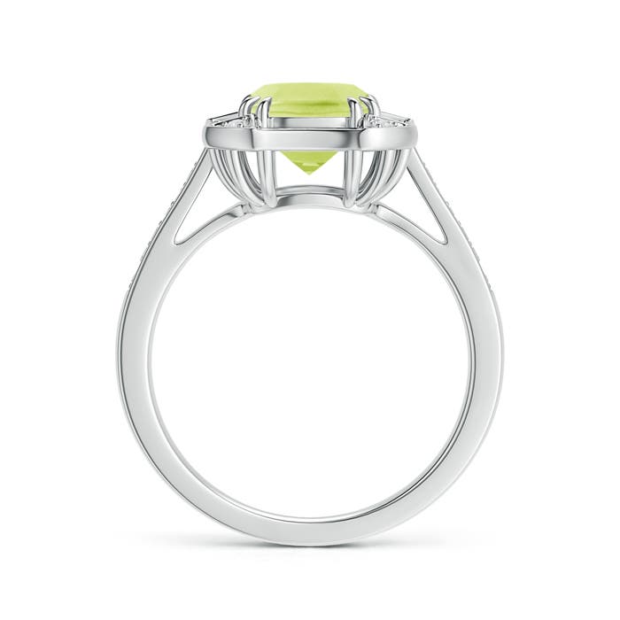 A - Peridot / 1.67 CT / 14 KT White Gold