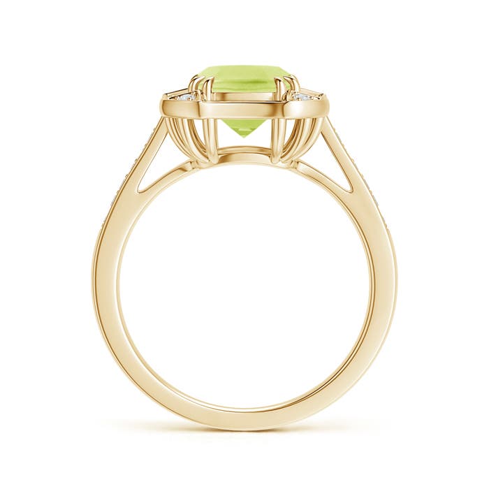 A - Peridot / 1.67 CT / 14 KT Yellow Gold