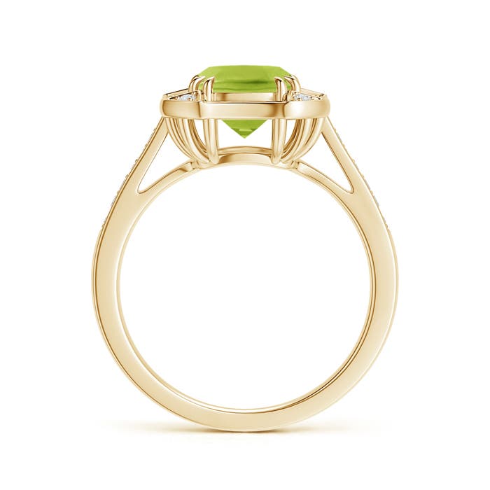 AA - Peridot / 1.67 CT / 14 KT Yellow Gold