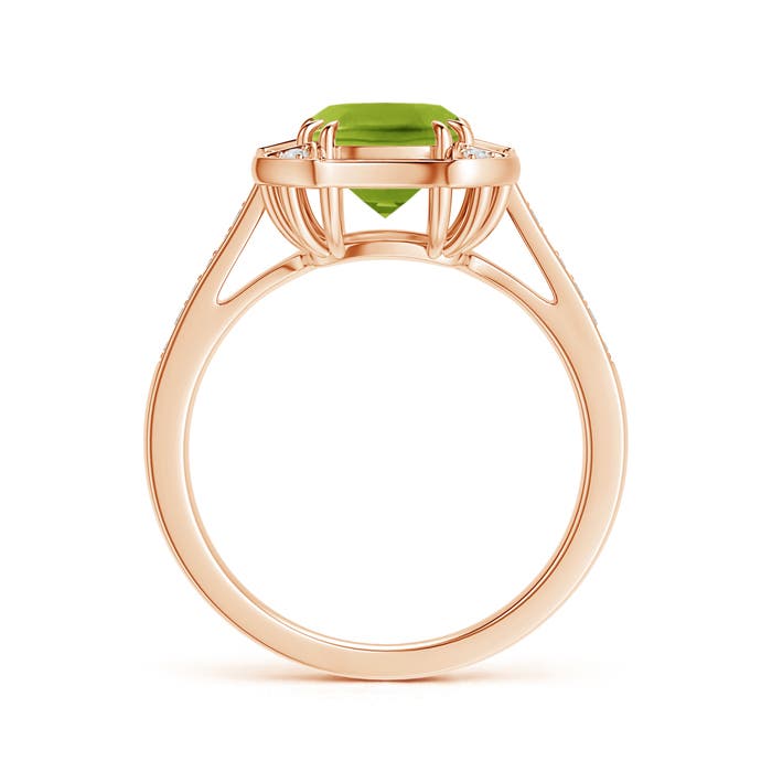 AAA - Peridot / 1.67 CT / 14 KT Rose Gold