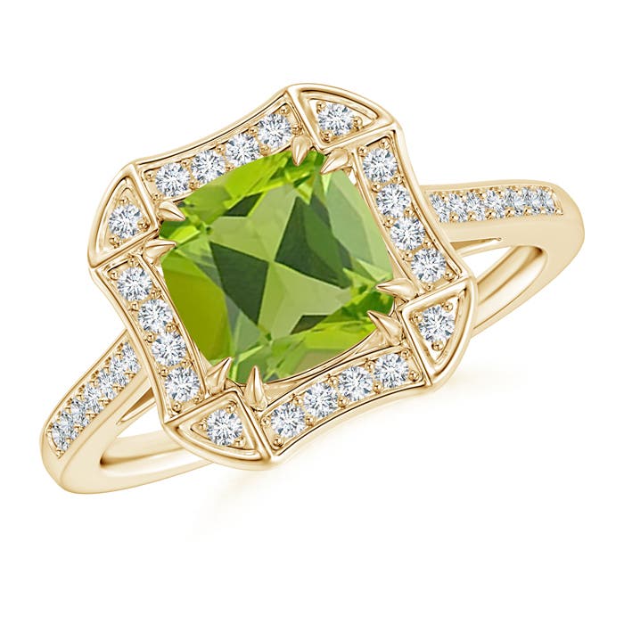 AAA - Peridot / 1.67 CT / 14 KT Yellow Gold