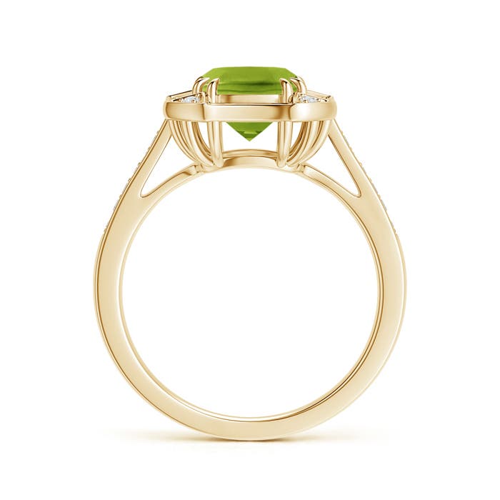 AAA - Peridot / 1.67 CT / 14 KT Yellow Gold