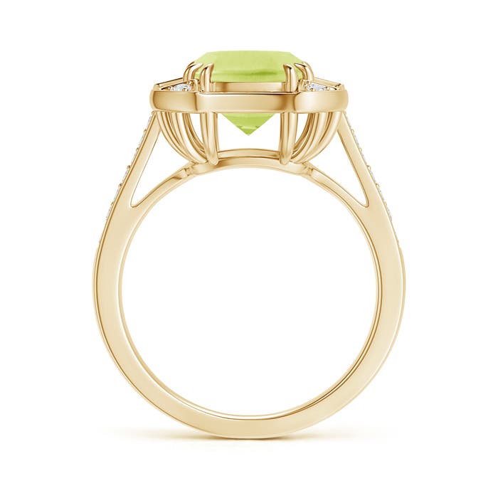 A - Peridot / 2.29 CT / 14 KT Yellow Gold