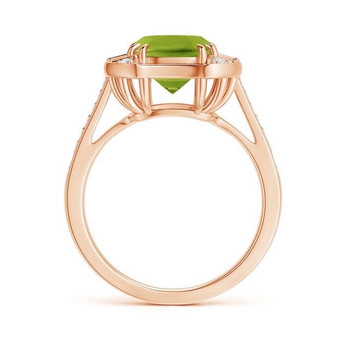 AAA - Peridot / 2.29 CT / 14 KT Rose Gold