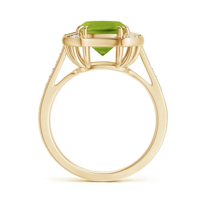 AAA - Peridot / 2.29 CT / 14 KT Yellow Gold