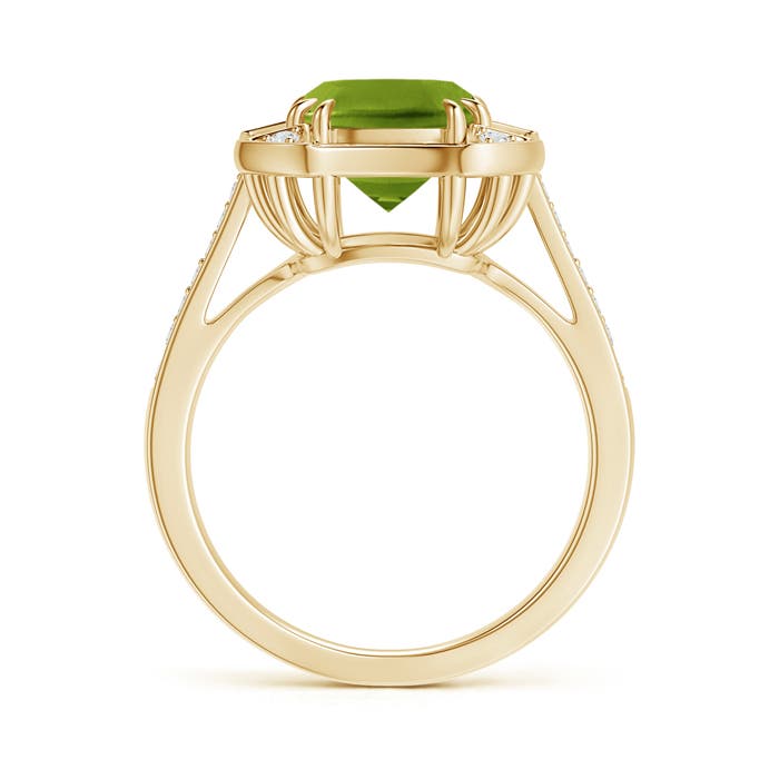 AAAA - Peridot / 2.29 CT / 14 KT Yellow Gold