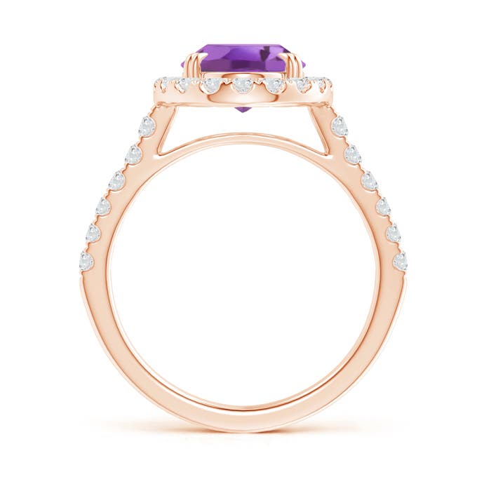 A - Amethyst / 2.91 CT / 14 KT Rose Gold