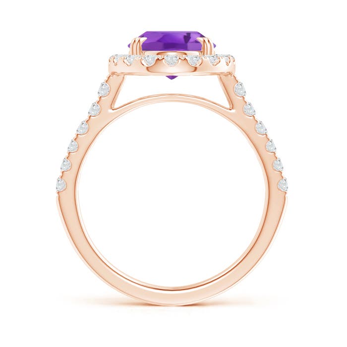 AA - Amethyst / 2.91 CT / 14 KT Rose Gold