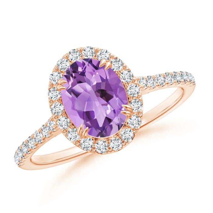 A - Amethyst / 1.49 CT / 14 KT Rose Gold