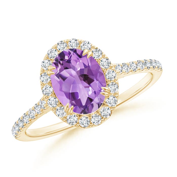 A - Amethyst / 1.49 CT / 14 KT Yellow Gold