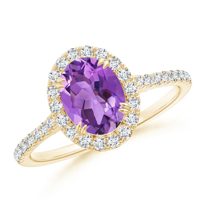 AA - Amethyst / 1.49 CT / 14 KT Yellow Gold