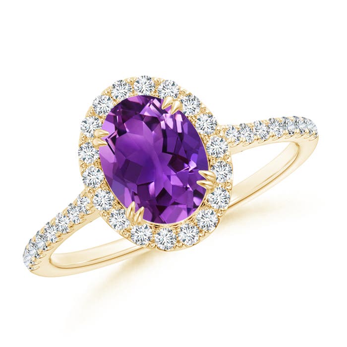 AAAA - Amethyst / 1.49 CT / 14 KT Yellow Gold