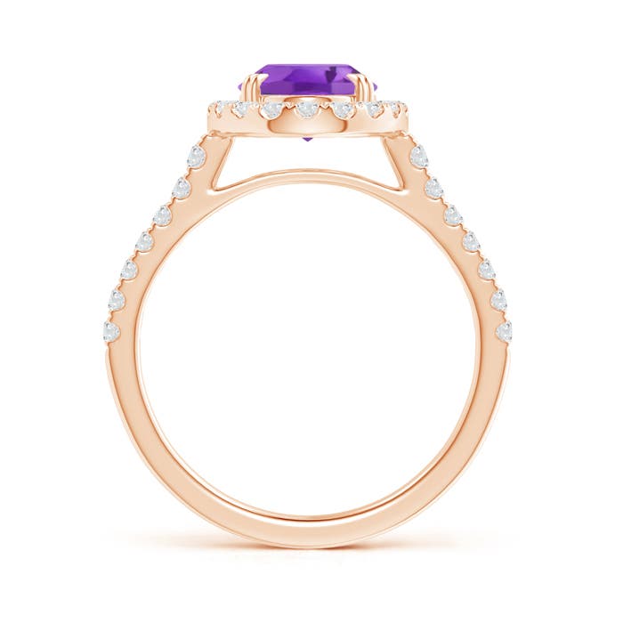 AA - Amethyst / 2.05 CT / 14 KT Rose Gold