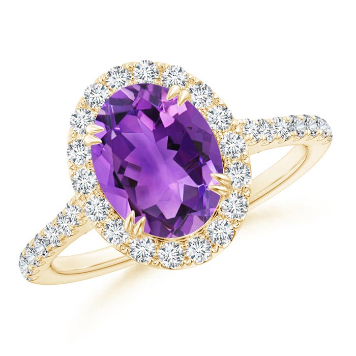 AAA - Amethyst / 2.05 CT / 14 KT Yellow Gold