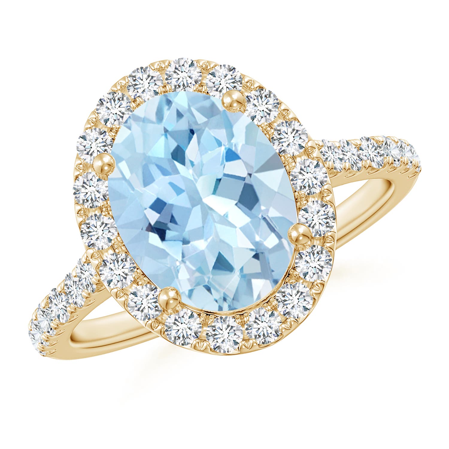 AAA - Aquamarine / 2.83 CT / 14 KT Yellow Gold