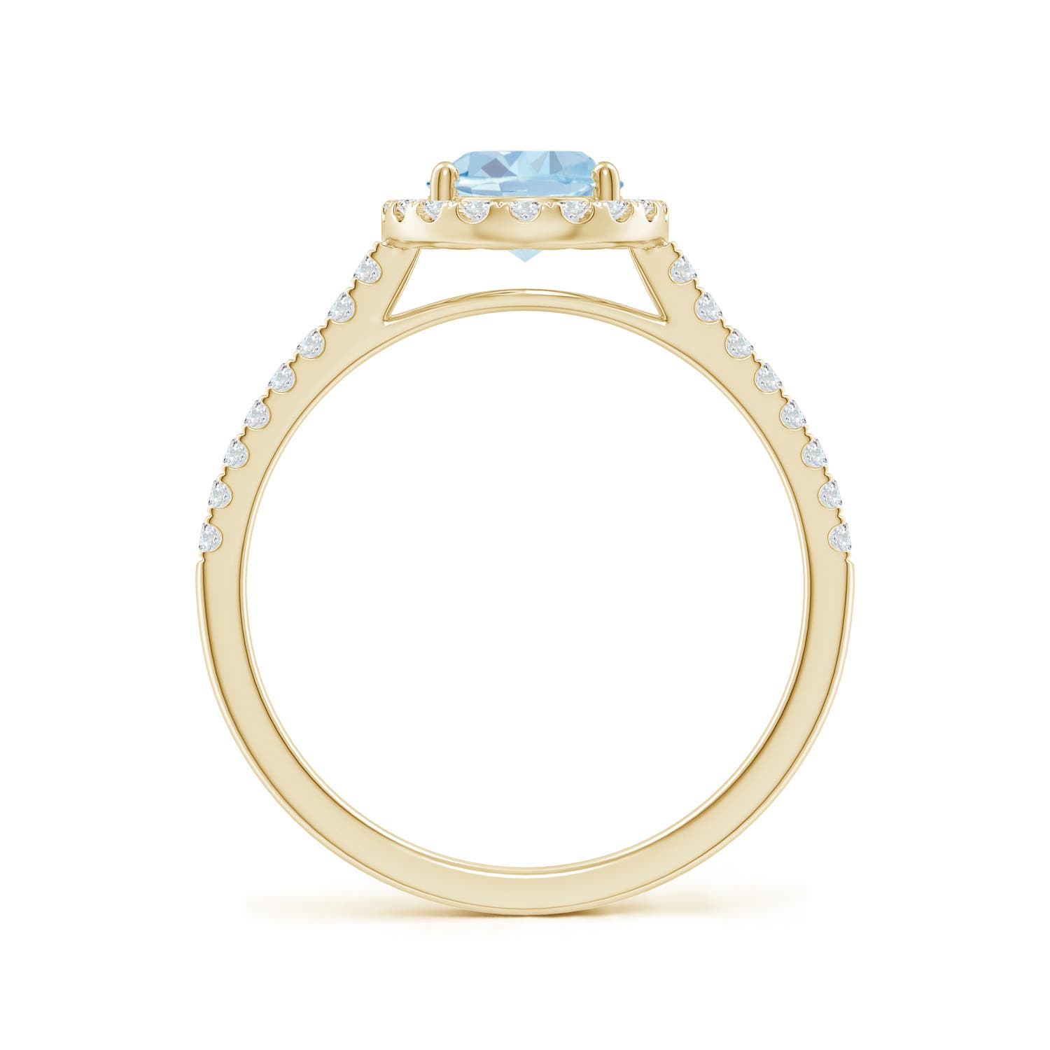 A - Aquamarine / 1.34 CT / 14 KT Yellow Gold