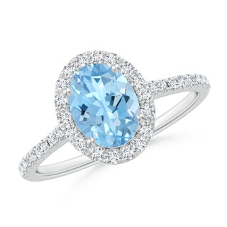 Oval AAAA Aquamarine