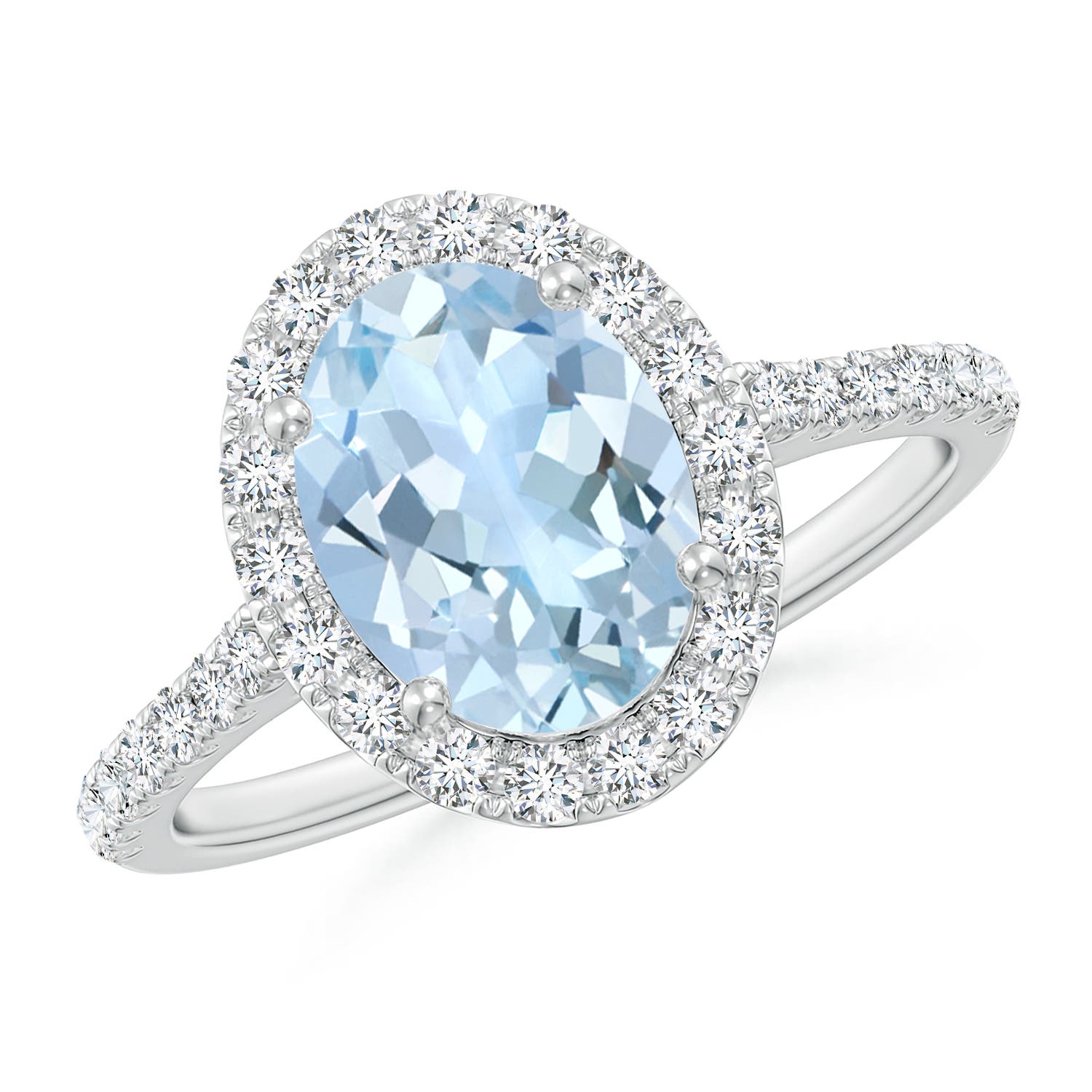 AA - Aquamarine / 1.95 CT / 14 KT White Gold