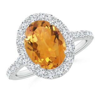 Oval AA Citrine