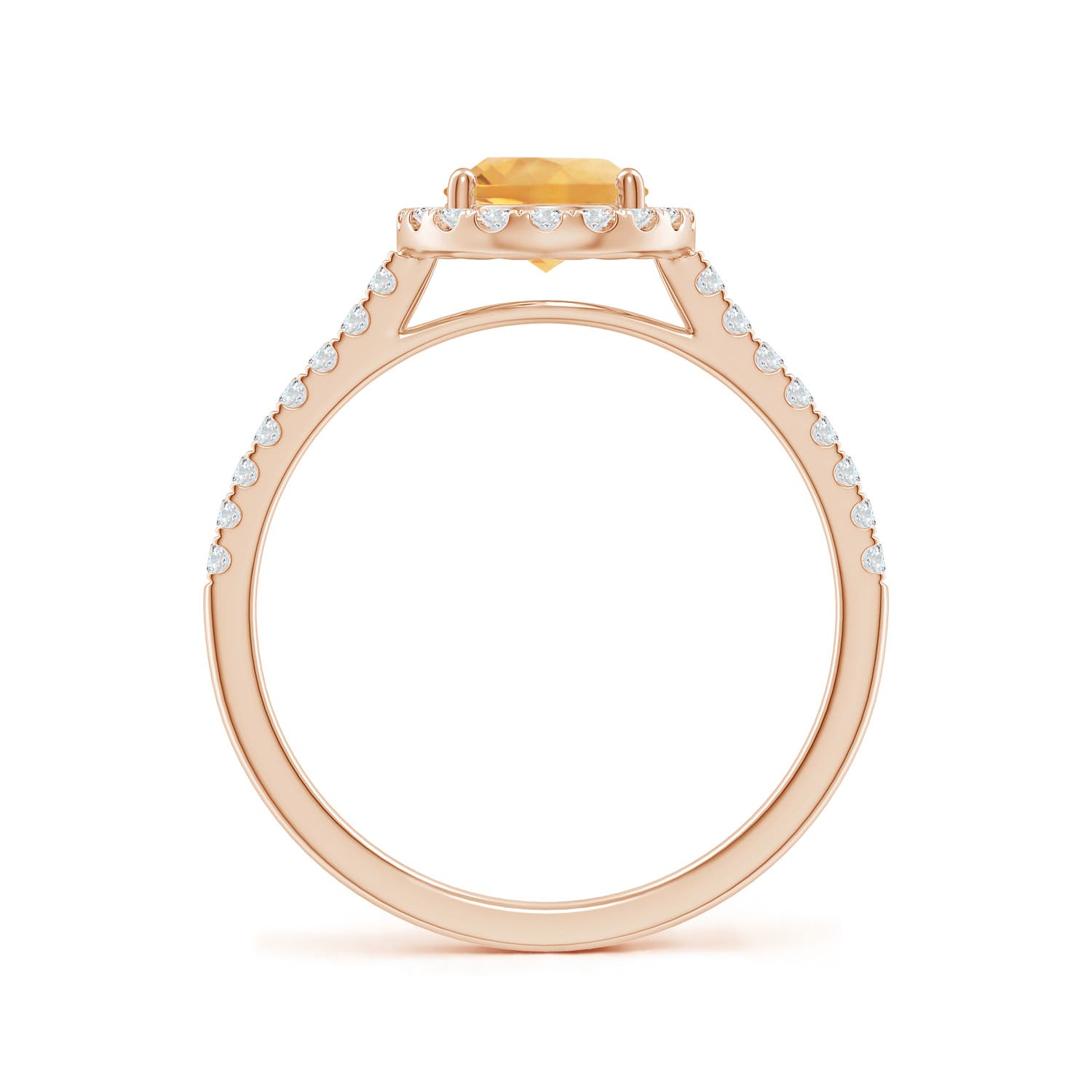 A - Citrine / 1.44 CT / 14 KT Rose Gold