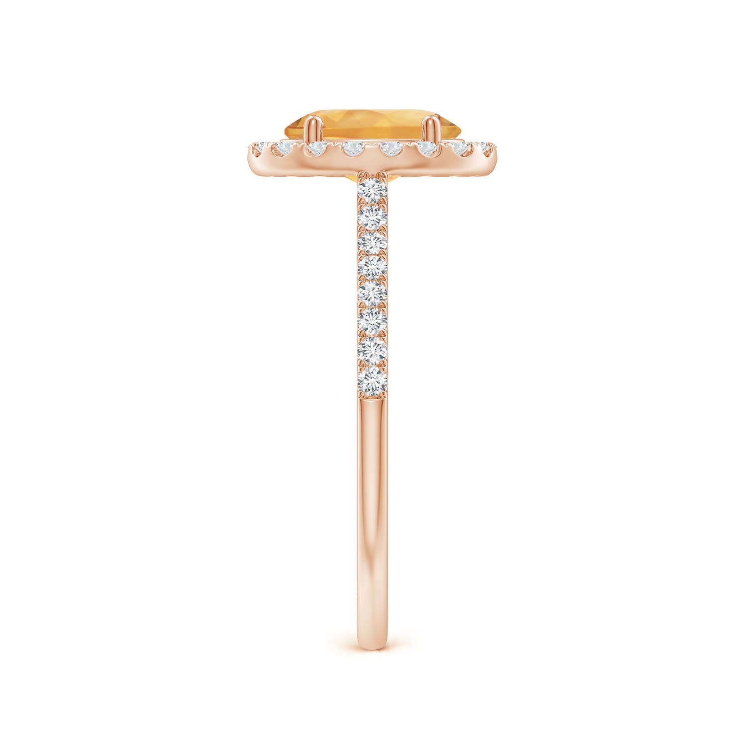 A - Citrine / 1.44 CT / 14 KT Rose Gold