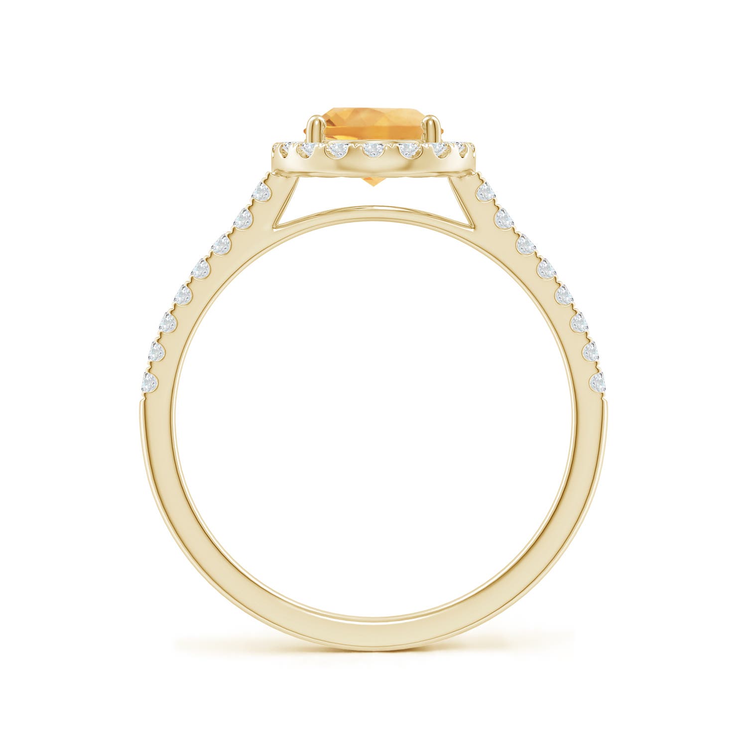 A - Citrine / 1.44 CT / 14 KT Yellow Gold