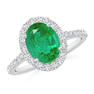 Oval AA Emerald