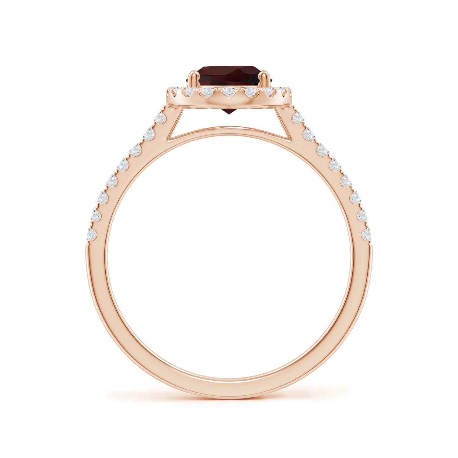 A - Garnet / 1.79 CT / 14 KT Rose Gold