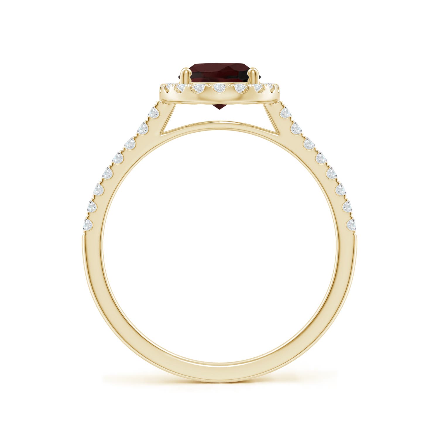 A - Garnet / 1.79 CT / 14 KT Yellow Gold