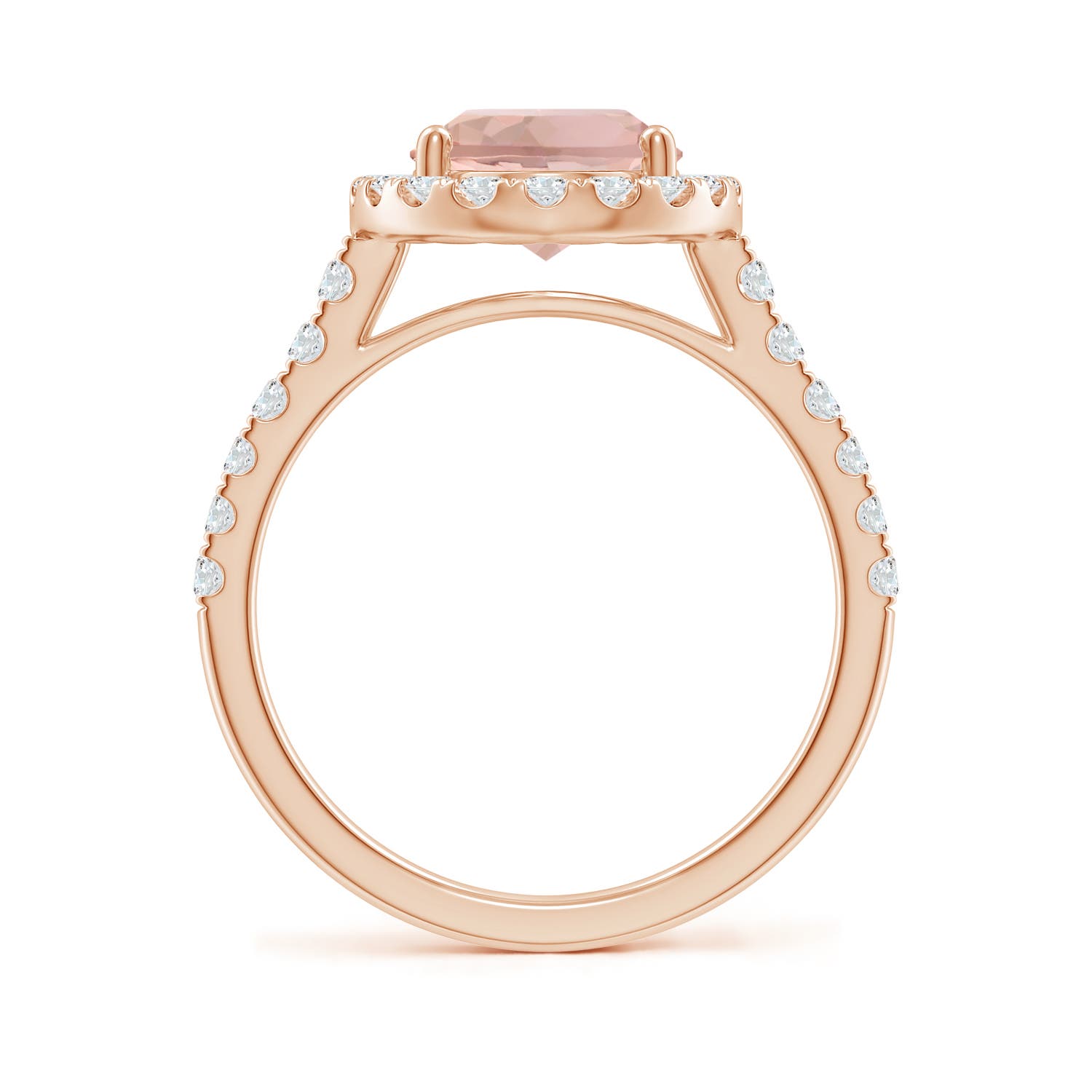 AAA - Morganite / 3.13 CT / 14 KT Rose Gold