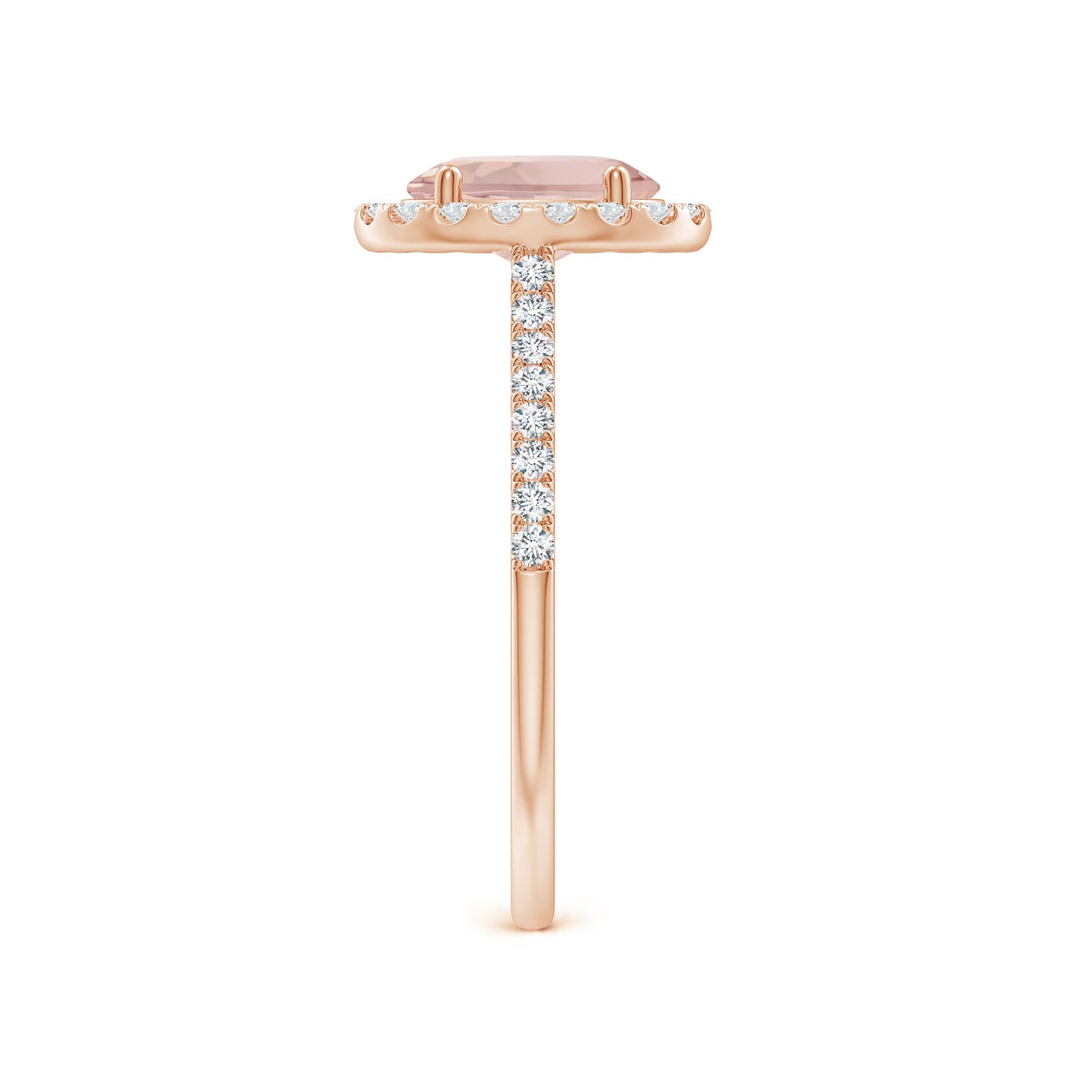 AA - Morganite / 1.44 CT / 14 KT Rose Gold