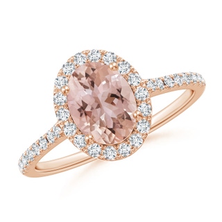 Oval AAA Morganite