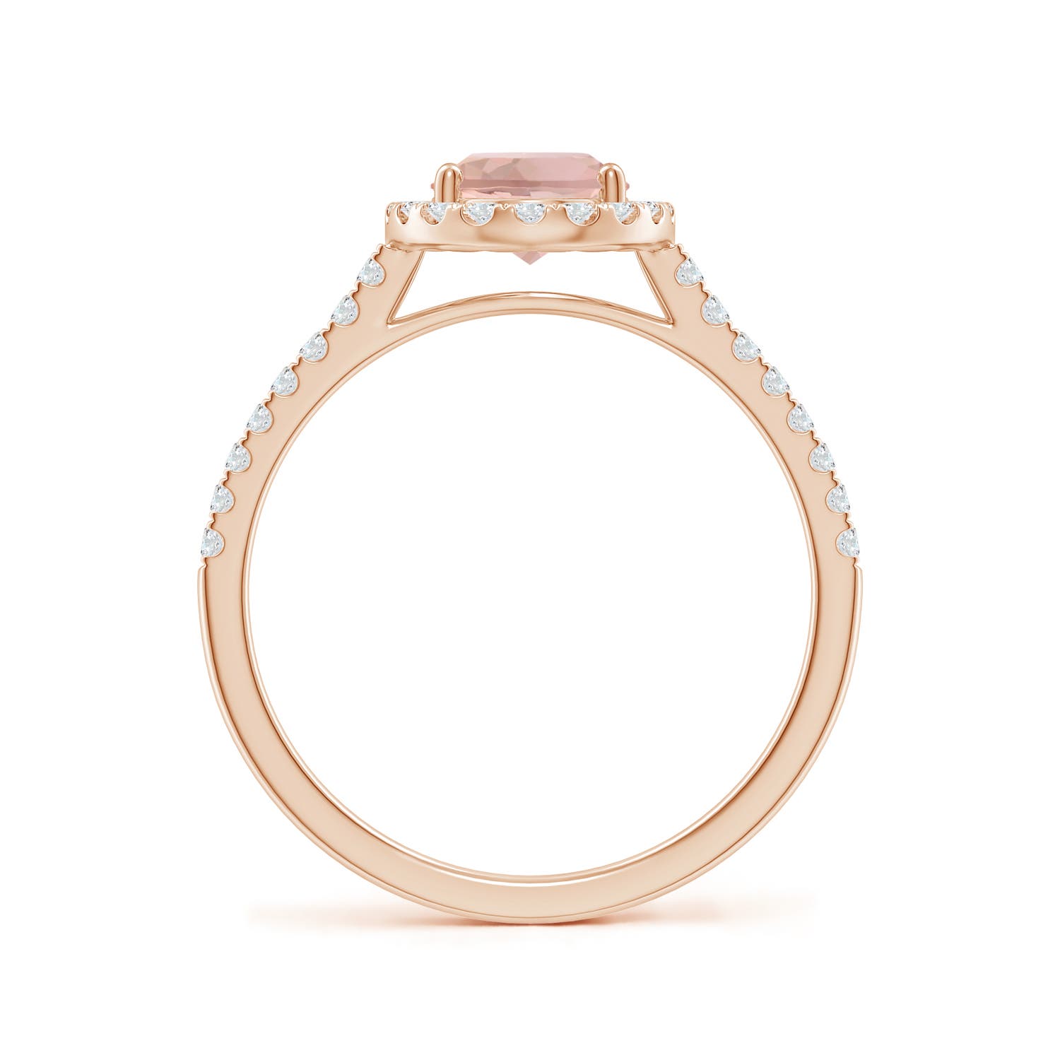 AAA - Morganite / 1.44 CT / 14 KT Rose Gold