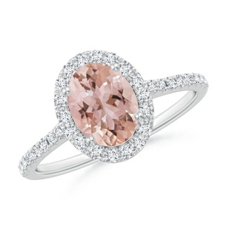 Oval AAA Morganite