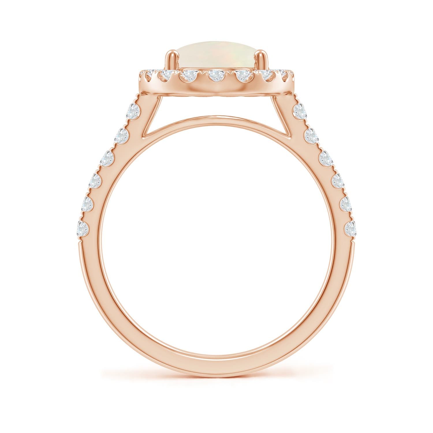 A - Opal / 2.08 CT / 14 KT Rose Gold