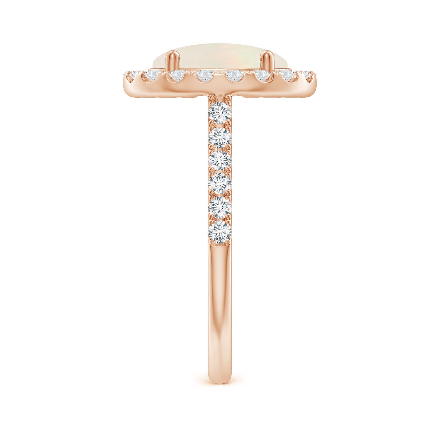 A - Opal / 2.08 CT / 14 KT Rose Gold