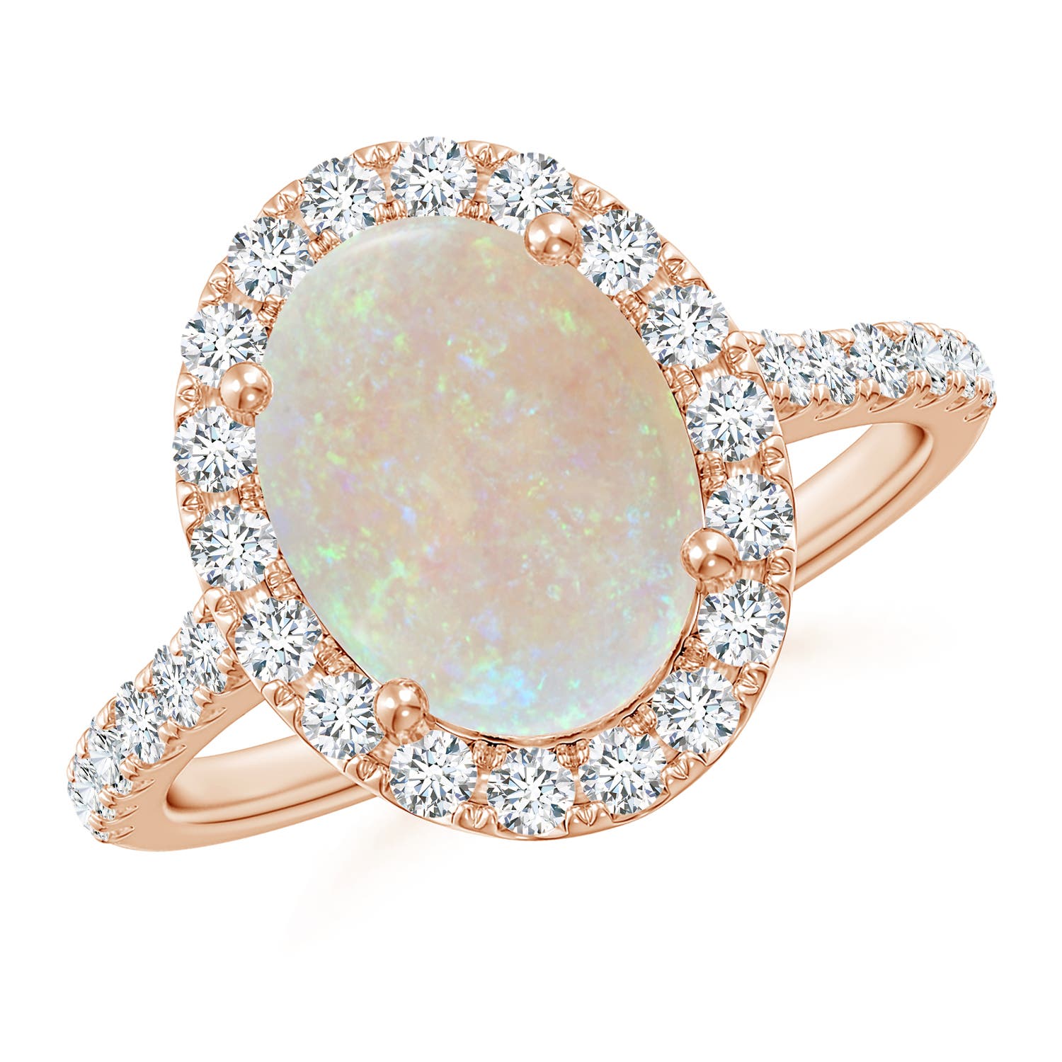 AA - Opal / 2.08 CT / 14 KT Rose Gold