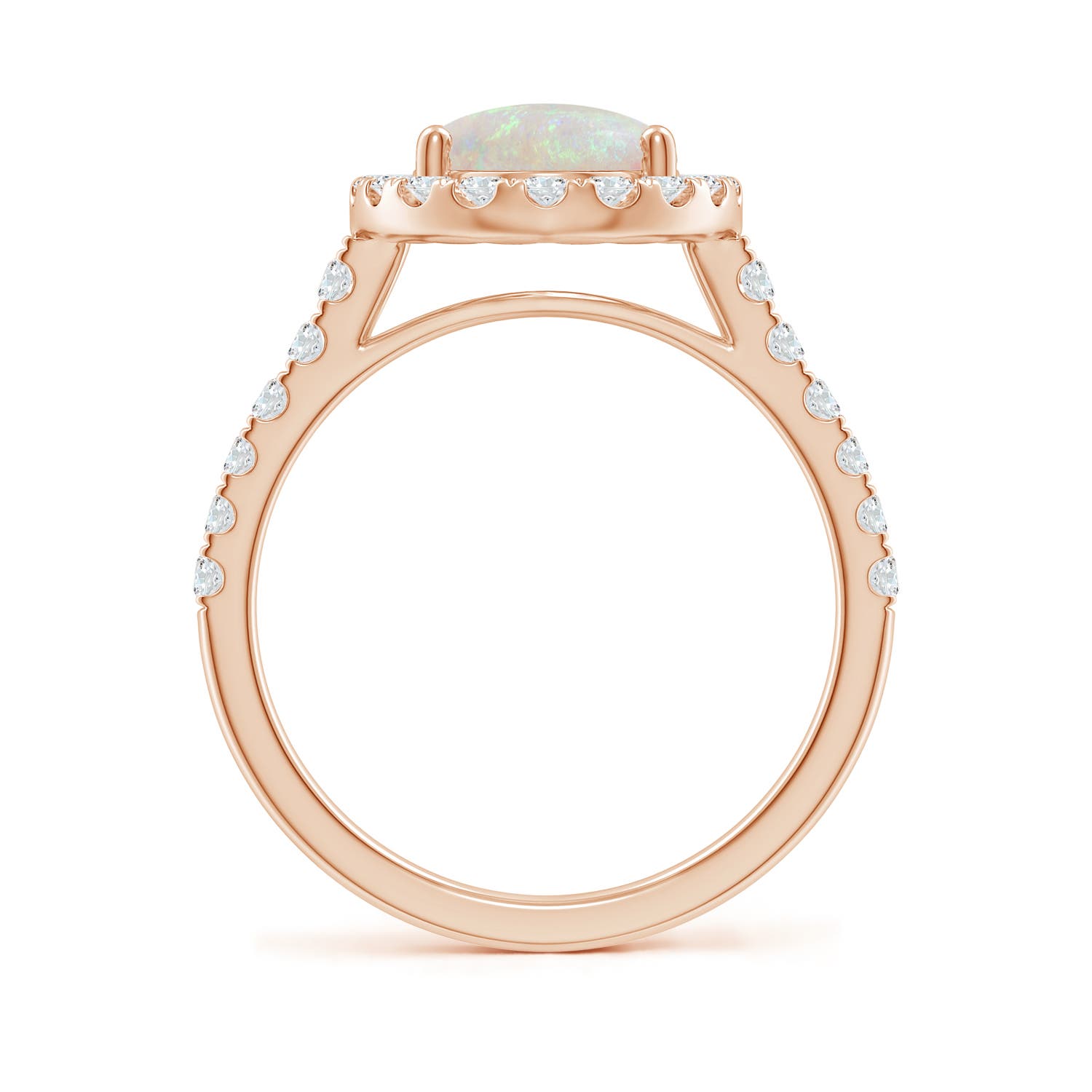 AA - Opal / 2.08 CT / 14 KT Rose Gold